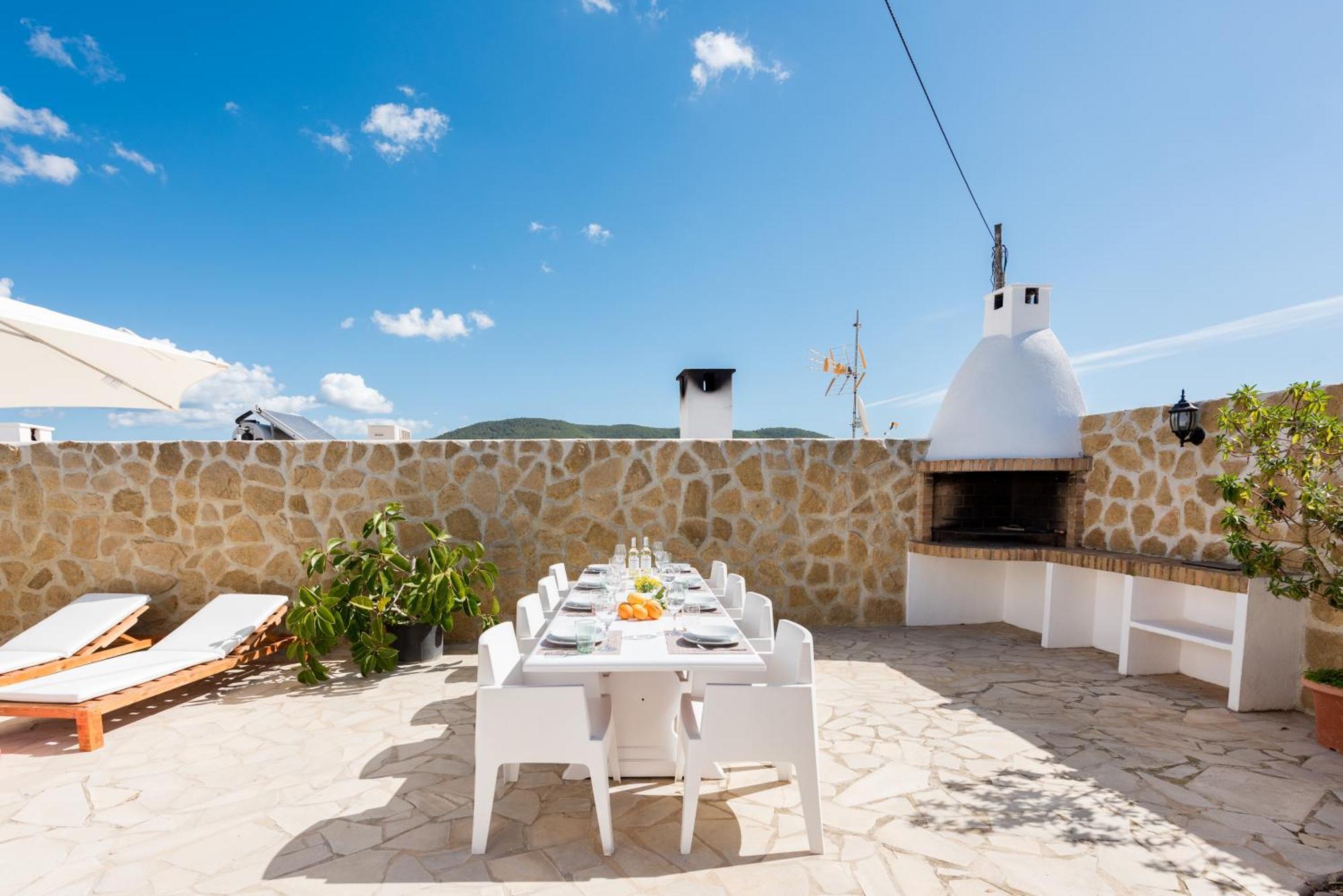 Villa Authentieke Finca, Nabij Het Strand En Restaurants Santa Eulària des Riu Exterior foto